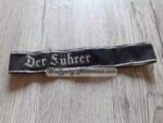 "Der Führer" Flatwire Officers Cufftitle