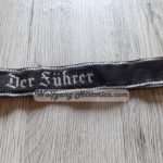 "Der Führer" Flatwire Officers Cufftitle