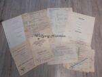 3x Award Documents: 23. Infanterie-Division, Afrikakorps & PzRgt. Grossdeutschland Officer!