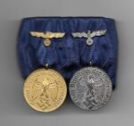 Medal Bar with the Dienstauszeichnung für 4 Jahre & 12 Jahre