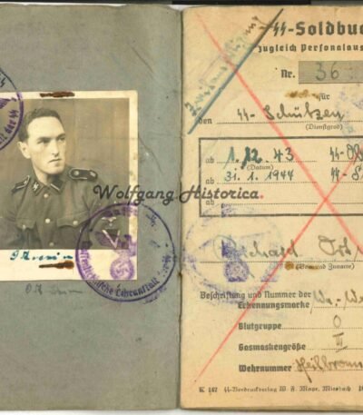 Soldbuch LSSAH & Horst Wessel
