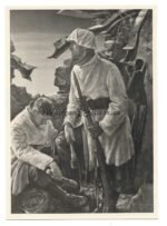 "Wacht im Osten" Emil Diemann, München - Postcard