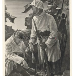 "Wacht im Osten" Emil Diemann, München - Postcard
