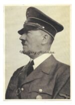 Adolf Hitler Postcard - Stamps Boxing & Reichsstrassensammlung