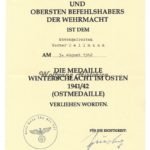 Winterschlacht im Osten Award Doc: Heeres-Panzerjäger-Abteilung 731 (Jagdpanzer 38!)