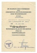 3x Award docs: Flak-Regiment 291 (6.Flak-Div.) - Image 4