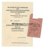 2x Award Documents: Flak-Regiment 38 - Image 2