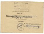 2x Awards Docs: War Merit Cross 2nd Class & Drivers Proficiency (19.Pz.Div.) - Image 3