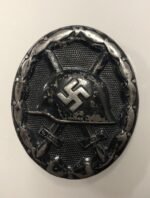 Verwundetenabzeichen in Schwarz - Wound Badge in Black (Unmarked)