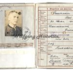 Wehrpass - Infanterie-Regiment 524 (297.Inf.Div.) (EK2, VWA Silber)