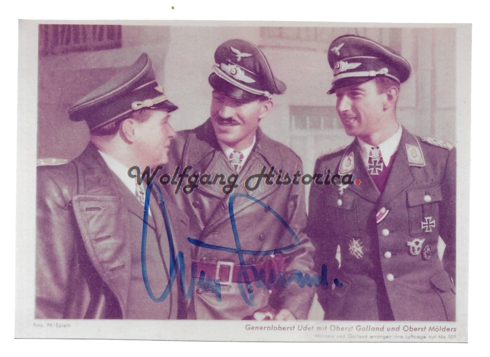 PS1468 - Adolf Galland Adolf Galland – Jagdgeschwader 26 “Schlageter” (Diamonds) - Image 1