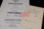 Award Document for the Fallschirmschützenabzeichen - Image 4