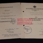 2x Award Docs: Sturmgeschütz-Brigade 190 (EK2+ASA)