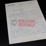 Letter from Generalleutnant Friedrich Sixt (Eichenlaub) (50.Inf.Div.)