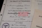 Award Document set of Oberst Ulrich Friese (3x Awards & 1x Congratz Document) - Image 3