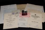 3x Award Docs: Brücken-Bau-Btl. 21 & Pionier-Btl. 188 (Signed by Hermann Hoth, RK+EL+SW!)