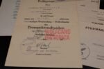 3x Award Docs: Brücken-Bau-Btl. 21 & Pionier-Btl. 188 (Signed by Hermann Hoth, RK+EL+SW!) - Image 5