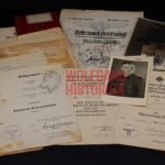 Award Document Group of SS-Infanterie-Regiment 7 / SS-Schützen-Bataillon 6 "Nord" (KIA)