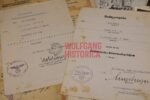 Award Document Group of SS-Infanterie-Regiment 7 / SS-Schützen-Bataillon 6 "Nord" (KIA) - Image 4