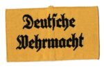 Armband “Deutsche Wehrmacht”