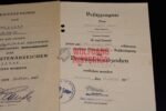 3x Award Docs: Pz.Gren.Rgt.40 (EK2 & VWA Silber in 1945!) (Colmar Pocket) - Image 4