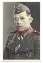 Josef Dirkmorfeld - Pionier-Bataillon 208 (Wartime Signed)
