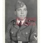 Waffen-SS Portrait with Totenkopf Tab