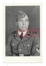 Waffen-SS Portrait with Totenkopf Tab