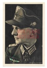 Max-Günther Schrank - Gebirgsjäger-Regiment 100 (Wartime Signed)