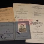 4x Award Docs: Pionier-Btl. 160 (60.Inf.Div.) (Wounded Stalingrad, Sept '42)