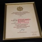 German Cross in Gold Award doc of Ernst Kröger (Flak)