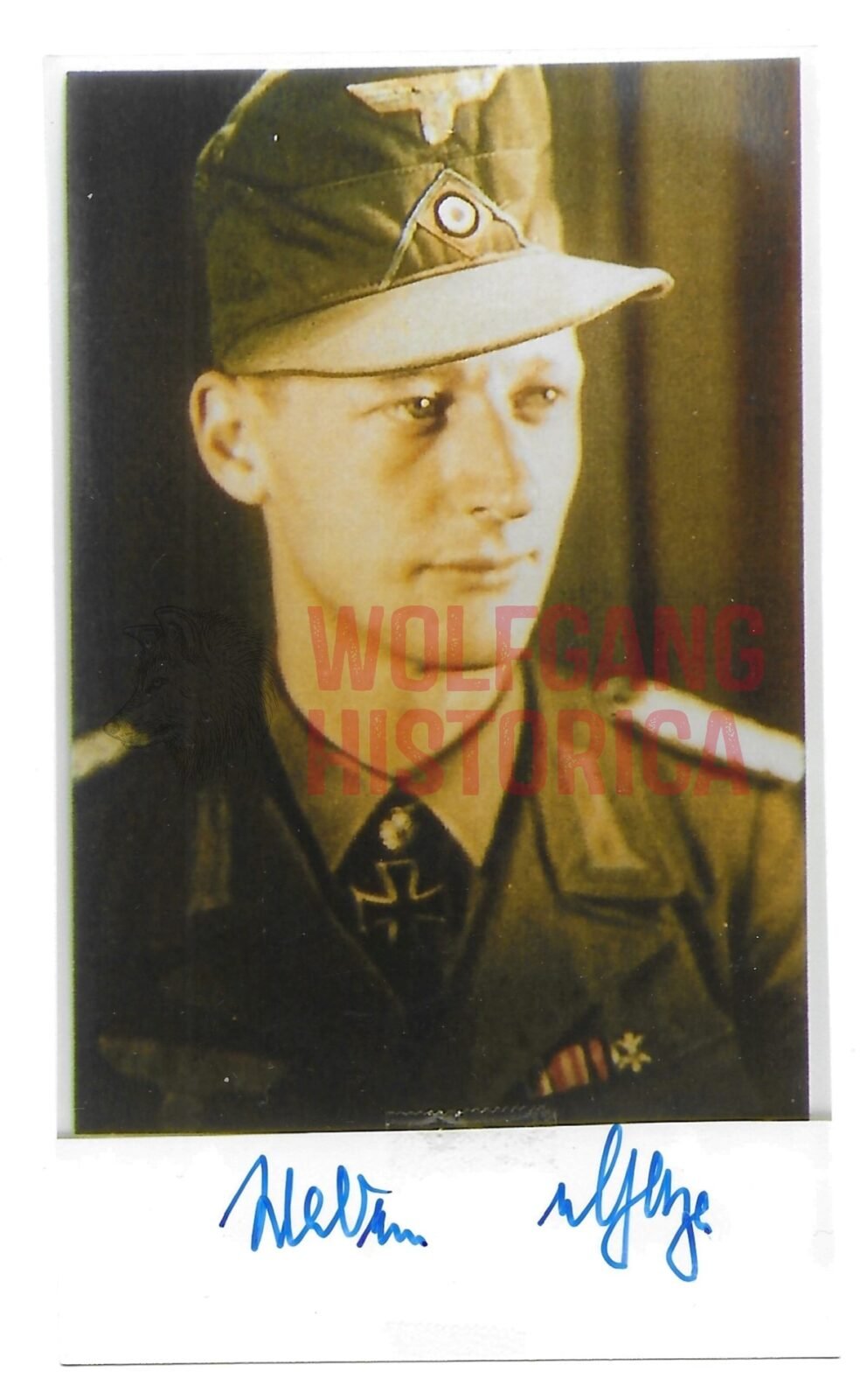 PS1530 - Waldemar von Gazen Waldemar von Gaza – Panzergrenadier-Regiment 66 (13.Pz.Div.) (Swords) - Image 1