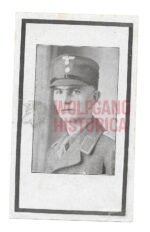 Fallschirmjäger Death Card - KIA Nettuno, Italy '44 (FJR11)