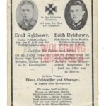 Death Card of 2 Brothers – Fallschirmjäger KIA Nettuno, Italy ’44 (FJR11) & Marine-Artillerie