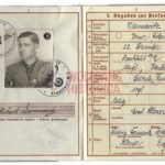 KIA U-Boot Wehrpass for Obermechanikermaat on U-652 & U-529 (5x Awards!)