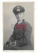 Wehrmacht Portrait - Died in Stalingrad (?) - Shoulderboards with Cypher "10"