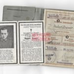 Wehrpass Inf.-Rgt. 39 (1x Award, KIA) + Death Card