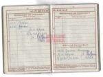 Wehrpass – Infanterie-Regiment 109 (25.Inf.Div.) (ISA + Document noting his ISA Days) - Image 4