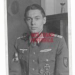 Portrait of unknown Ritterkreuzträger (2x Panzernichtungsabzeichen!)