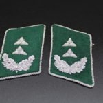 Pair of Luftwaffe Beamte Collar Tabs for a Kriegsoberinspektor