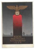 Reichsparteitag Nürnberg 1936 - Postcard