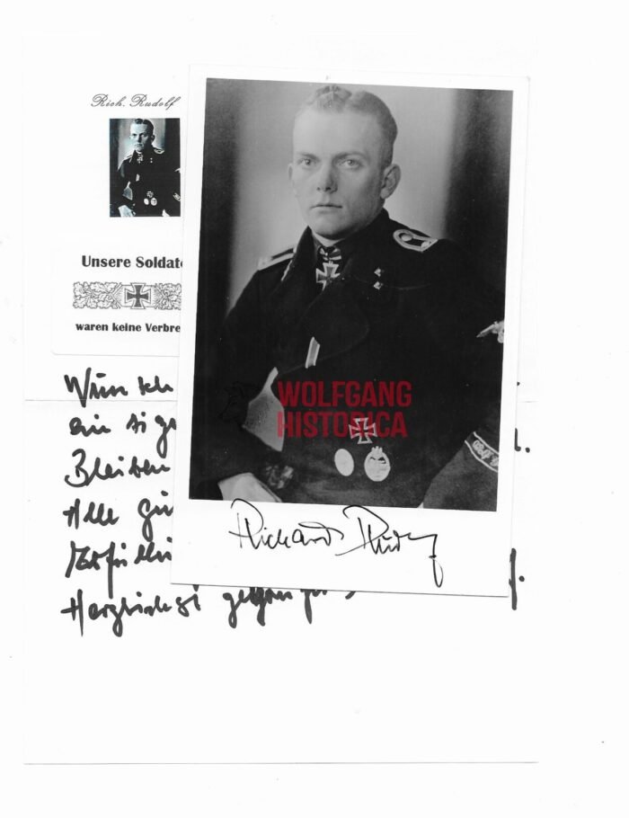 Richard Rudolf Ss Richard Rudolf – SS-Panzer-Regiment 12 “Hitlerjugend” (Normandy ...