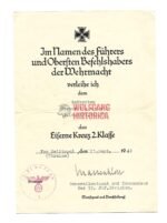 Wehrpass & 2x Award Docs of KIA 72.Inf.Div. soldier - Image 8