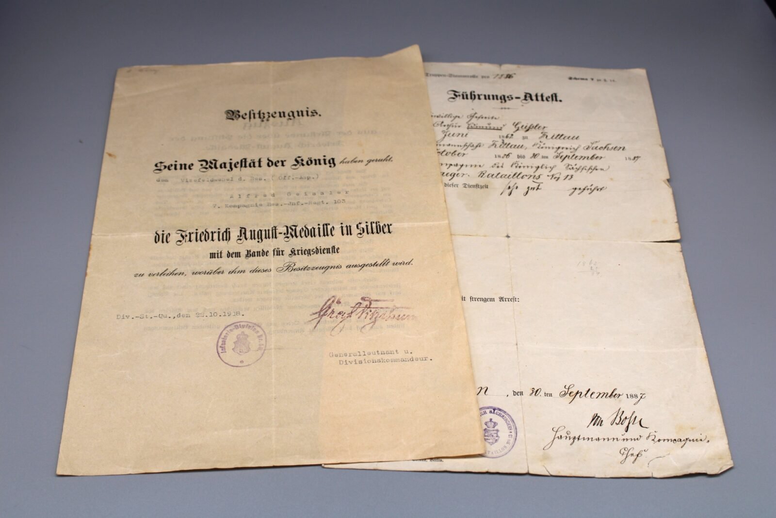 IMG_2299 Friedrich August-Medaille in Bronze Award Doc - Image 1