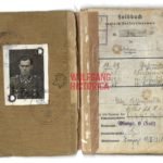 KIA SS-Soldbuch (SS-Polizei, Wachabteilung Berlin, SS-Kampfgruppe Delfs) & 3 Award Docs