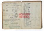 Soldbuch Gren.Rgt.1059 (362.I.D.) (Italy) + Award Doc & POW Certificate - Image 7