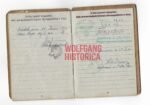 Soldbuch Gren.Rgt.1059 (362.I.D.) (Italy) + Award Doc & POW Certificate - Image 4