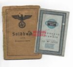 Soldbuch Festungs-Inf.-Rgt. 860 & Gren.Rgt.860 (347.I.D.) (Holland) - Image 2