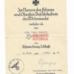 EK2 Award Doc: Pionier-Bataillon 62 (62.Inf.Div.)