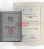 WP KIA Gebirgsjäger (Geb.Jg.Rgt.99) - Poland, France - 2x Awards in 1940!